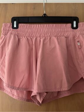 lululemon athletica Pink Drawstring Athletic Shorts